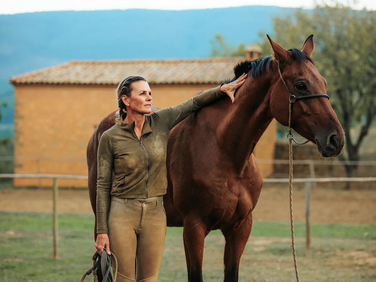 Cours d'équitation à Maringes, Loire