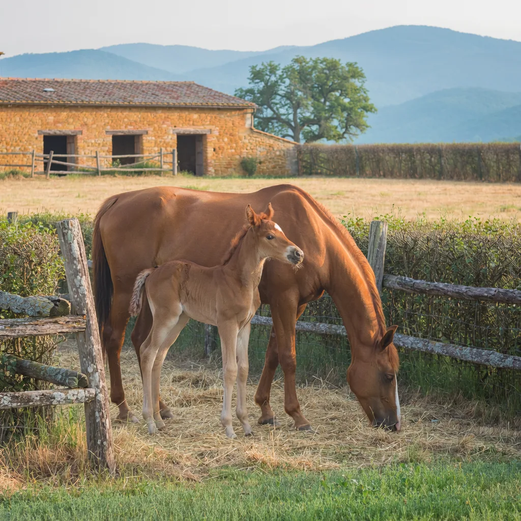Élevage de chevaux, Equi'libre Poney Club de Maringes, Maringes
