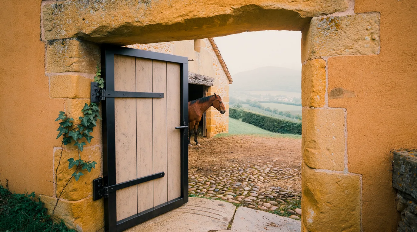 Entrée, Equi'libre Poney Club de Maringes, centre équestre à Maringes
